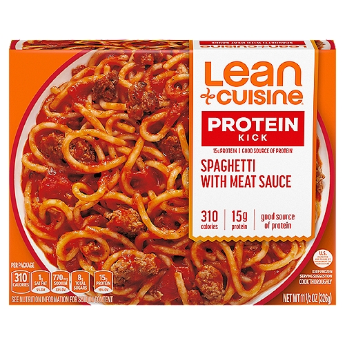 Lean Cuisine Favorites Spaghetti with Meat Sauce with Mushrooms & Basil, 11 1/2 oz