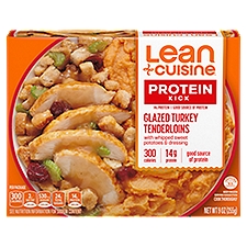 Lean Cuisine Protein Kick Glazed Turkey Tenderloins Frozen Entrée 9oz., 9 Ounce