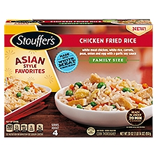 Stouffer's Asian Style Favorite Chicken Fried Rice Family Size, 30 oz