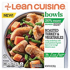 Lean Cuisine Roasted Turkey & Vegetables Bowls, 10 Ounce