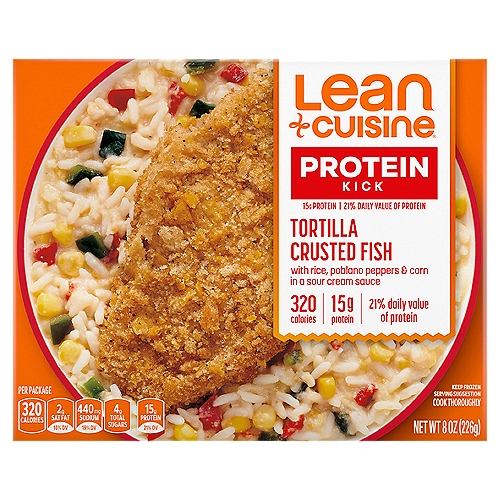 Lean Cuisine Tortilla Crusted Fish, 8 oz