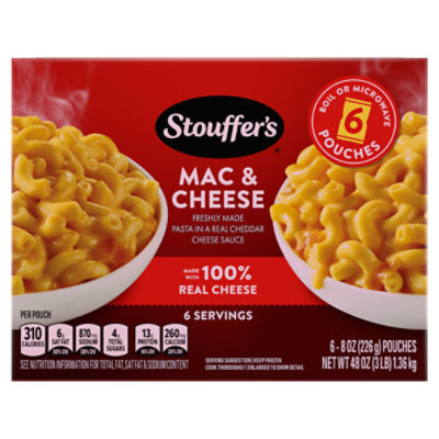 Stouffer's Mac & Cheese, 8 oz, 6 count