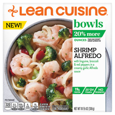Lean Cuisine Shrimp Alfredo Bowls
