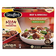 Stouffer's Asian Style Favorites Beef & Broccoli Family Size, 30 oz, 30 Ounce