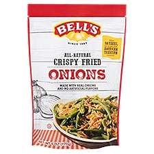 Bell's All-Natural Crispy Fried , Onions, 6 Ounce