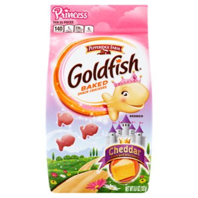 Pepperidge Farm Goldfish Princess Cheddar Baked Snack Crackers, 6.6 oz