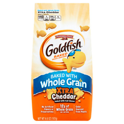 Pepperidge Farm Goldfish Xtra Cheddar Baked Snack Crackers, 6.6 oz