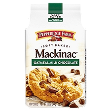 Pepperidge Farm Mackinac Soft Baked Oatmeal Milk Chocolate Cookies, 8.6 oz. Bag