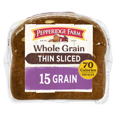 Pepperidge Farm Jewish Rye Seeded Whole Grain Bread, 16