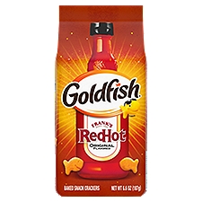 Goldfish Frank's RedHot Original Flavored Baked Snack Crackers Limited Edition, 6.6 oz