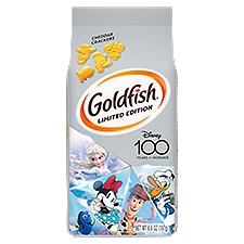 Goldfish Limited Edition Disney 100th Cheddar Crackers, Snack Crackers, 6.6 oz bag