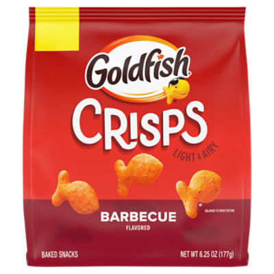 Goldfish Barbecue Flavored Crisps Baked Snacks, 6.25 oz