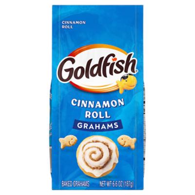 Goldfish Cinnamon Roll Baked Grahams, 6.6 oz