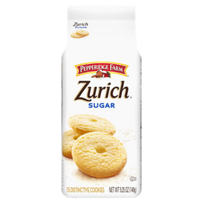 Pepperidge Farm Zurich Sugar Cookies, 5.25 Oz Bag
