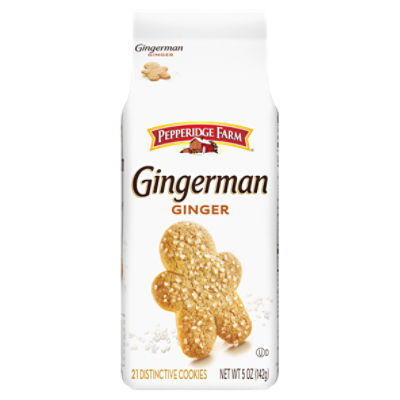 Pepperidge Farm Gingerman Cookies, Ginger Cookies, 5 oz. Bag ShopRite