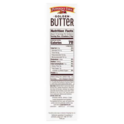 pepperidge farm butterfly crackers