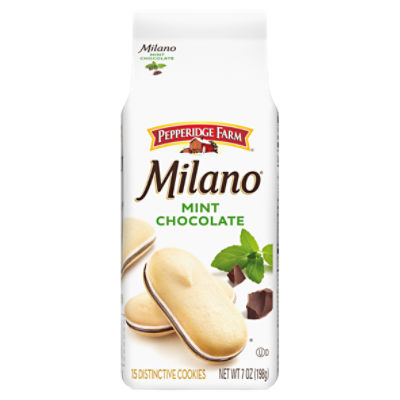 Pepperidge Farm® Milano® Mint Chocolate Cookies, 7 oz. Bag