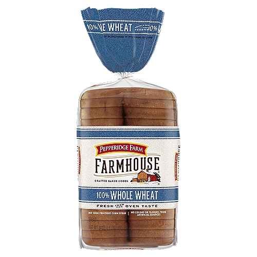 Pepperidge Farm Farmhouse 100% Whole Wheat Bread, 24 oz