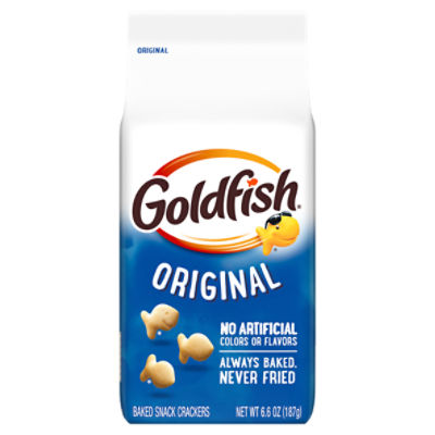 Goldfish Original Crackers, Snack Crackers, 6.6 oz bag - Gourmet