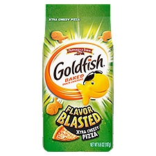 Goldfish Flavor Blasted Xtra Cheesy Pizza Crackers, 6.6 oz. Bag