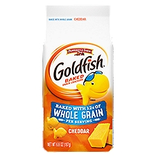 Pepperidge Farm Goldfish Cheddar Baked with Whole Grain, Crackers, 6.6 Ounce