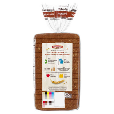 Naked Bread Honey Wheat Whole Grain - 24 Oz