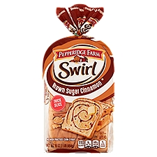 Pepperidge Farm Swirl Brown Sugar Cinnamon, Bread, 16 Ounce