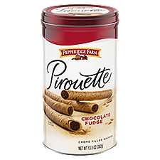 Pepperidge Farm Pirouette Chocolate Fudge Créme Filled Wafers, 13.5 oz