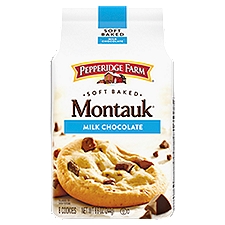 Pepperidge Farm Montauk Soft Baked Milk Chocolate Cookies, 8 count, 8.6 oz