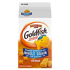 Goldfish Cheddar, Baked Snack Crackers, 30 Ounce