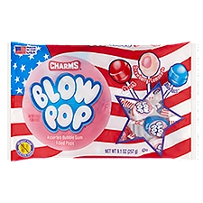 Charms Blow Pop Assorted Bubble Gum Filled Pops, 9.1 oz