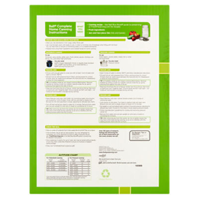 Canning label size charts for regular & wide mouth mason jars