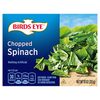 Birds Eye Chopped Spinach, 10 oz, 10 Ounce