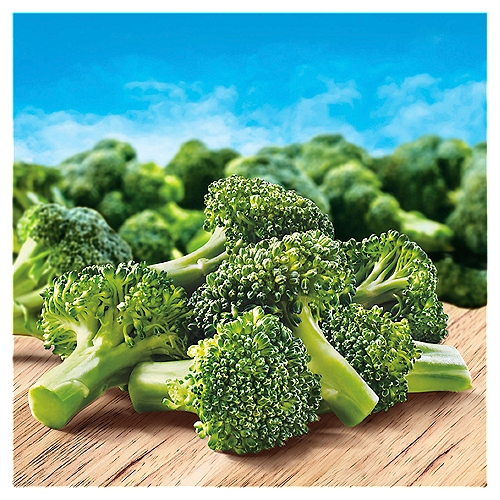 Broccolini, cross variety that provides a crunchy and flavorful bite.   