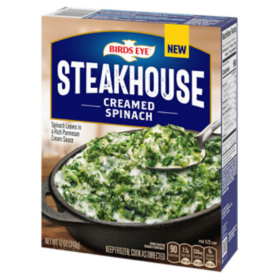 Birds Eye Steakhouse Creamed Spinach, 12 oz Image 7 of 9
