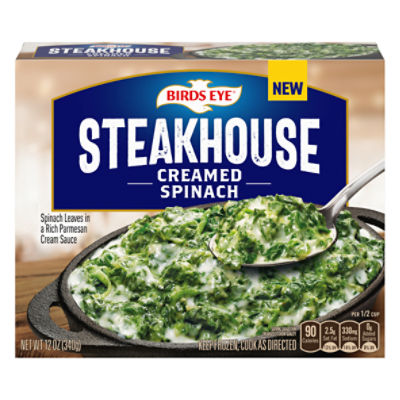 Birds Eye Steakhouse Creamed Spinach, 12 oz Image 9 of 9