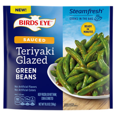 Birds Eye Steamfresh Sauced Teriyaki Glazed Green Beans, 10.8 oz