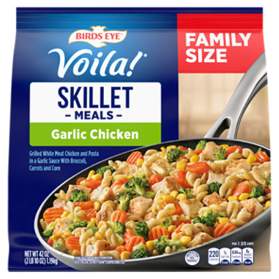 Birds Eye Voila! Garlic Chicken Family Size, 42 oz, 1.19 Kilogram