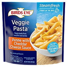 Birds Eye Steamfresh Veggie Pasta, Penne with Cheddar Cheese Sauce, 10 Ounce