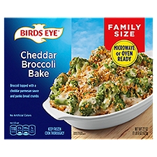 Birds Eye Cheddar Broccoli Bake, Frozen Vegetables, 22 Ounce
