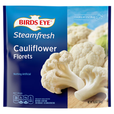 Birds Eye Steamfresh Cauliflower Florets, 10.8 oz Fairway