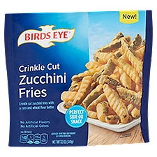 Birds Eye Zucchini Fries Crinkle Cut, 12 Ounce