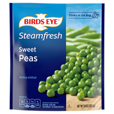 Birds Eye Steamfresh Sweet Peas, 10 oz - Dearborn