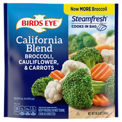 Birds Eye Steamfresh Carrots, Broccoli & Cauliflower, 10.8 oz Fairway