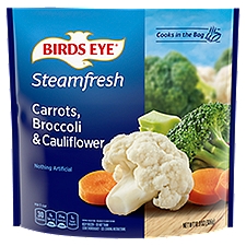 Birds Eye Steamfresh Carrots, Broccoli & Cauliflower, 10.8 oz, 10.8 Ounce