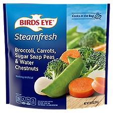 Birds Eye Steamfresh Broccoli, Carrots, Sugar Snap Peas & Water Chestnuts, 10.8 oz, 10.8 Ounce