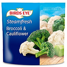 Birds Eye Steamfresh Broccoli & Cauliflower, 10.8 oz, 10.8 Ounce