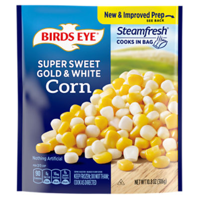 Birds Eye Steamfresh Gold & White Corn, 10.8 oz The Fresh Grocer
