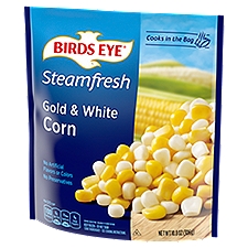 Birds Eye Steamfresh Premium Gold & White Corn, 10.8 Ounce
