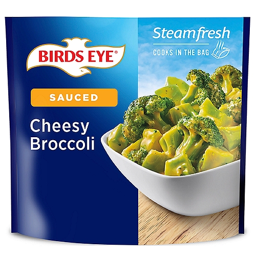 Birds Eye Steamfresh Sauced Cheesy Broccoli, 10.8 oz